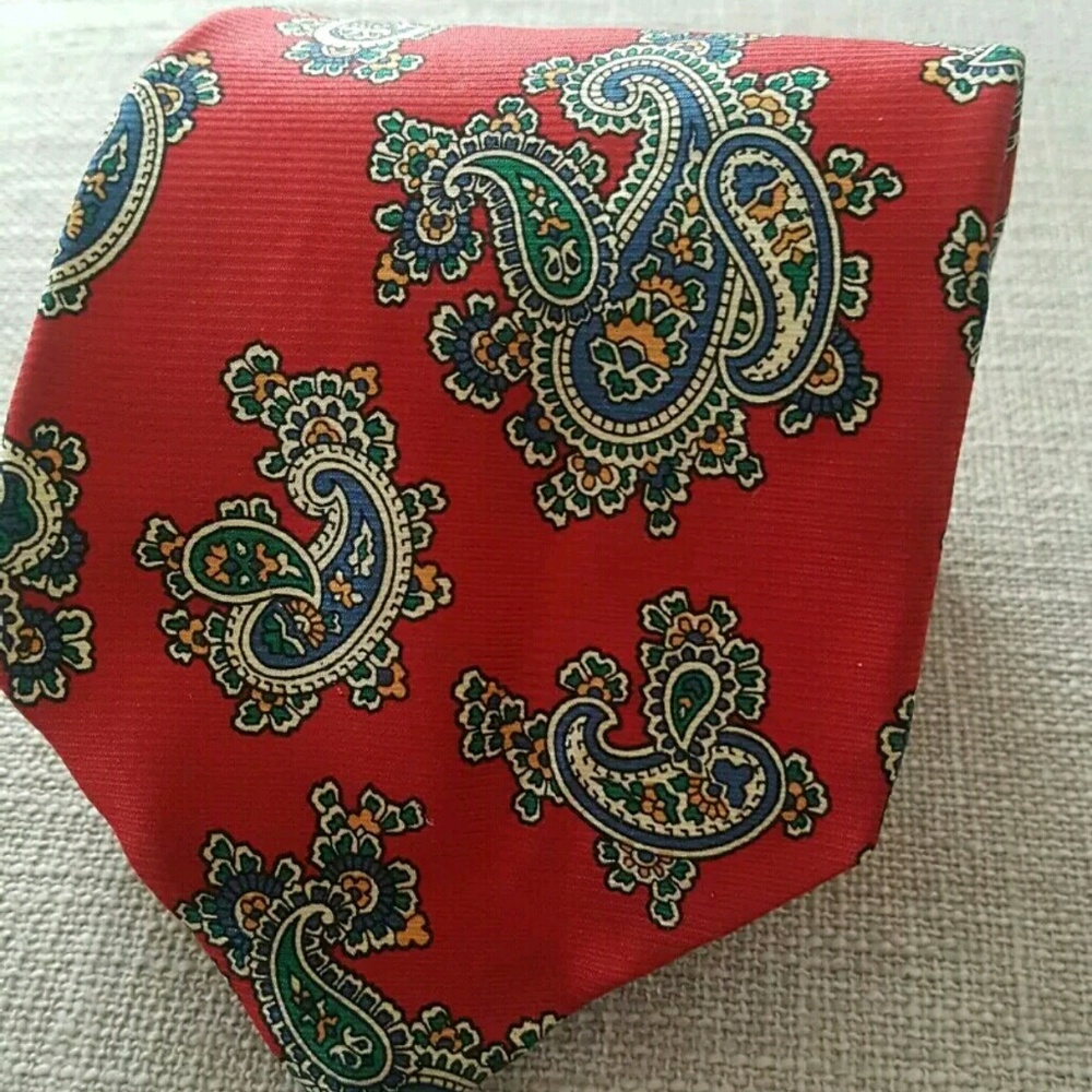 Vintage Ralph Lauren RLL  Silk  Tie Made In USA